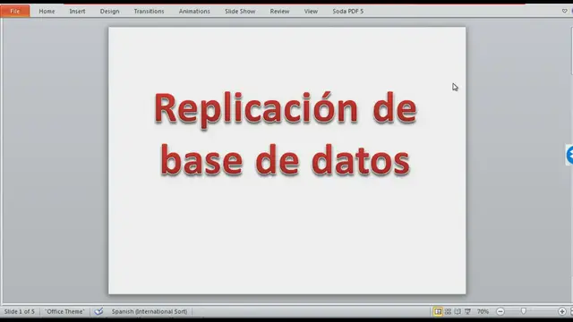 Video thumbnail for PostgreSQL replicación, como funciona?