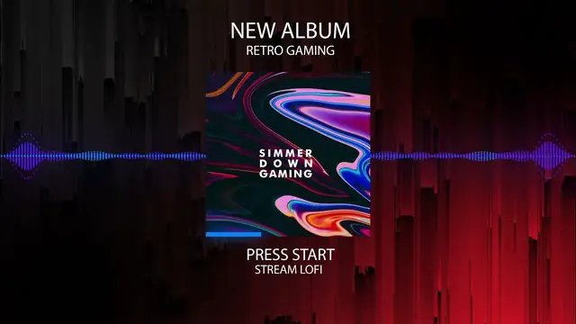 'Video thumbnail for Press Start [Intro] - Simmer Down Gaming Album - [Stream LoFi] - Copyright Free Music'