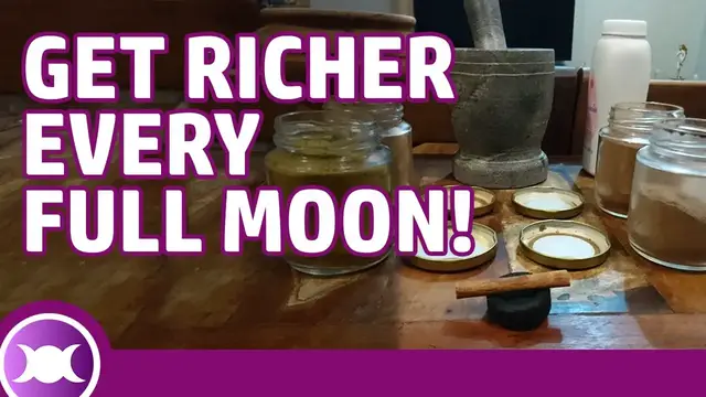 Video thumbnail for PROSPERITY AND ABUNDANCE RITUAL - A Full Moon spell to attract money