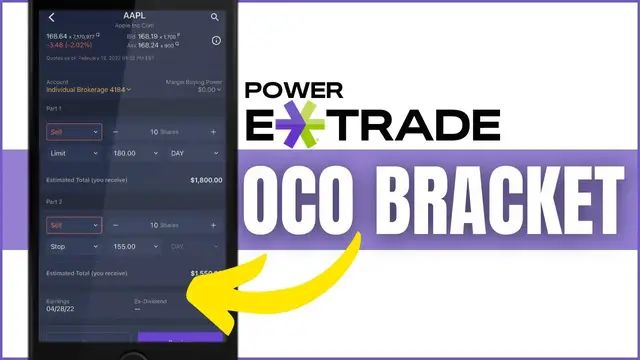 'Video thumbnail for How to Create OCO Bracket Order on Power Etrade Mobile App'