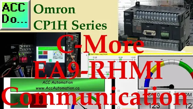 Video thumbnail for Omron CP1H PLC to C-More HMI EA9 RHMI Communication