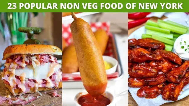 Video thumbnail for 23  Non Veg Foods you can eat in New York city | Hot Dog, Buffalo wings, Bacon and more