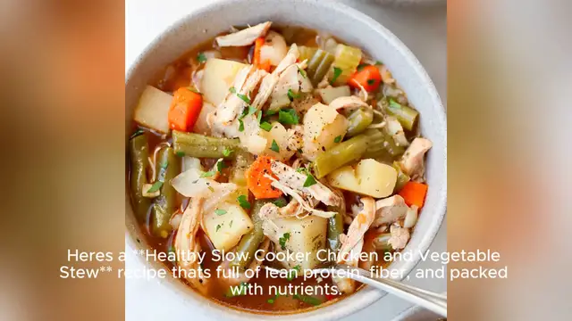Video thumbnail for healthy slow cooker recipe