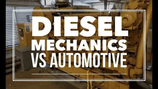 'Video thumbnail for Auto Mechanic vs Diesel Mechanic'