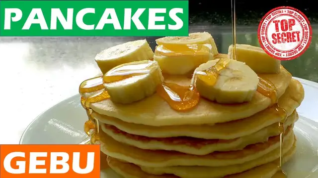 Video thumbnail for Resepi Pancake Gebu Dan Lembut