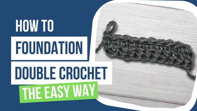 'Video thumbnail for Foundation Double Crochet Right-Handed (FDC)'