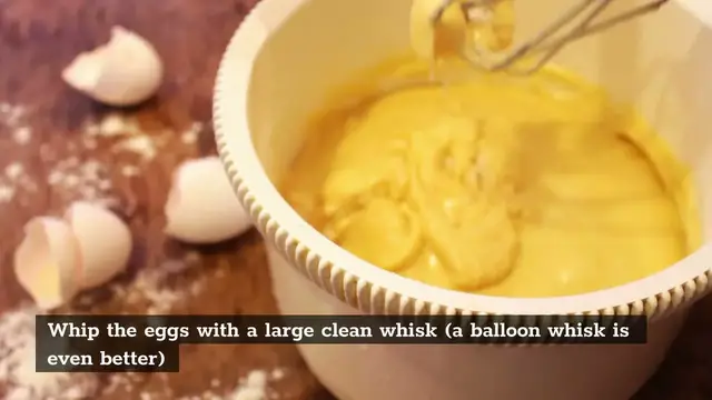 Video thumbnail for Whipping Egg Whites – Easy Way To Do It! (2021)