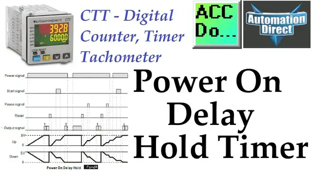 Video thumbnail for CTT Power On Delay Hold Timer