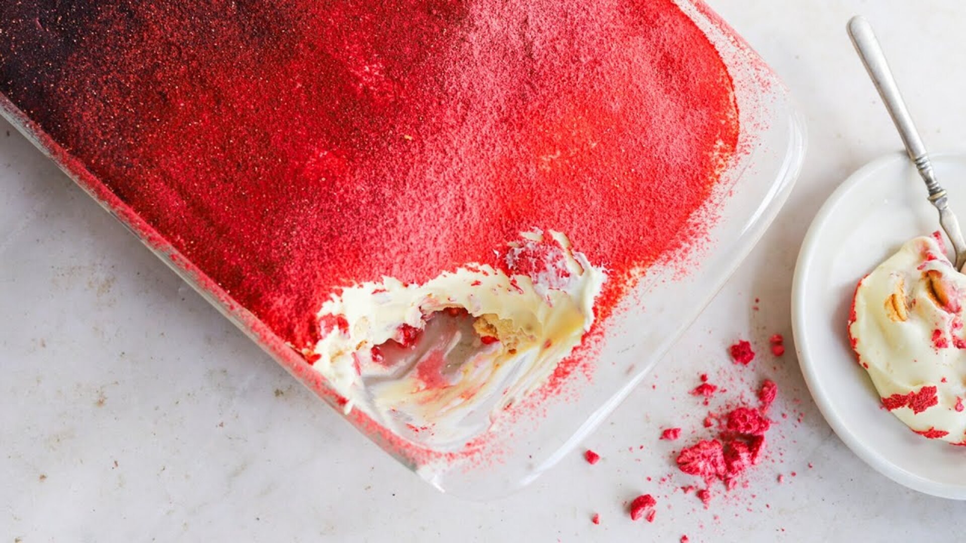 Video thumbnail for No-Bake Berry Berry Tasty Pudding Recipe