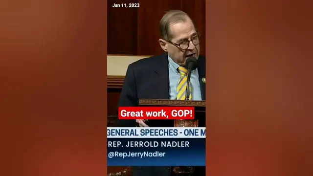 Video thumbnail for Jerry Nadler blasts House GOP bill to repeal new IRS funding