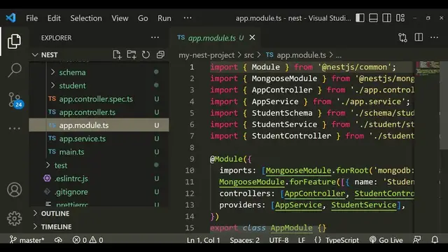 Video thumbnail for Build a Nest.js CRUD REST API in MongoDB Database Using Mongoose in TypeScript Full Project
