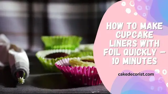 Video thumbnail for How To Make Cupcake Liners With Foil Quickly – 10 Minutes