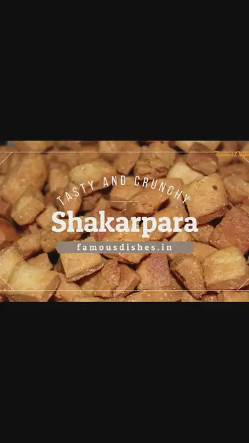 'Video thumbnail for shakarpara recipe short video'