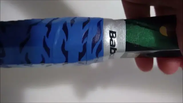 'Video thumbnail for Cabo da raquete sem Cushion Grip e somente Overgrip'