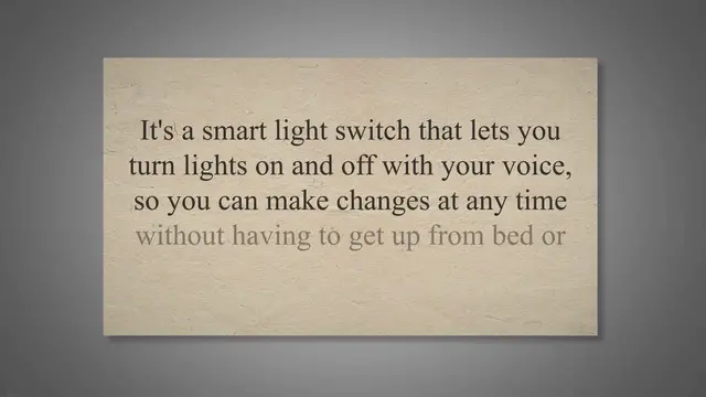 Video thumbnail for Revolutionize Your Home Entertainment with Cloudy Bay's Voice-Controlled Smart Light Switch: A Comprehensive Product Review