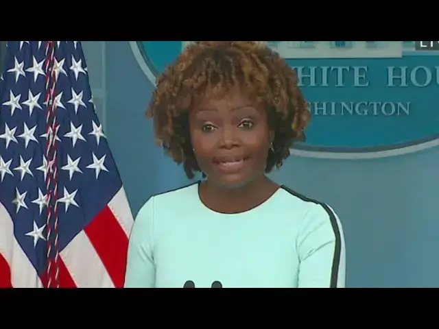 Video thumbnail for Karine Jean-Pierre Has Mental Breakdown - Cameras Catch it All