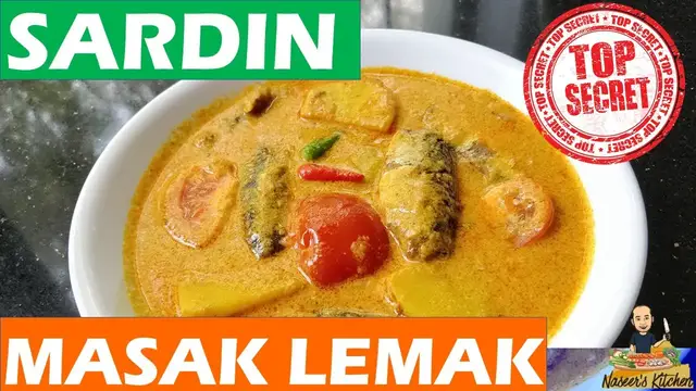 Video thumbnail for Ikan Sardin Masak Lemak Cili Api