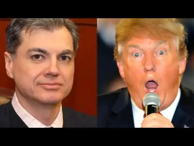 Video thumbnail for Judge In Trump Case Goes Berserk In Court - He Broke