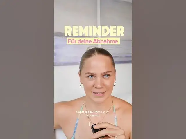 Video thumbnail for Reminder für deine Abnahme 💗 #abnehmen #mindset #abnehmtipps