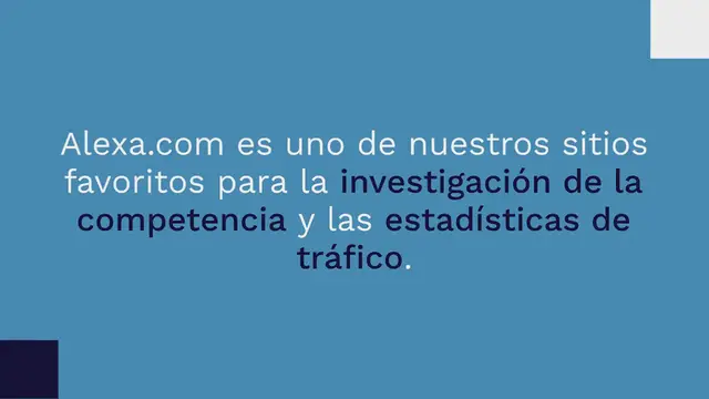 Video thumbnail for El Ranking de Sitios Web de Alexa ha sido retirado: Utiliza estas alternativas para el análisis del tráfico del sitio