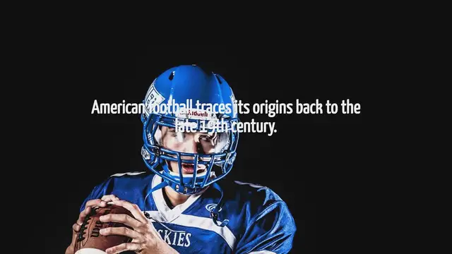 Video thumbnail for American Football Started In What Year