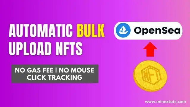 Video thumbnail for Easy Way to Bulk Upload NFTs to OpenSea (Zero Gas Fee) | Mint NFT Collection