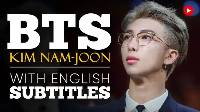 Video thumbnail for ENGLISH SPEECH | BTS: Speak Yourself (English Subtitles)