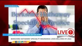 Video thumbnail for Berkshire Hathaway Specialty Insurance loses billions H1 2022