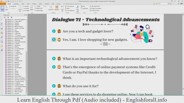 Video thumbnail for English Conversation About Technological Advancements