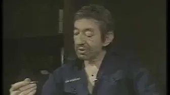 Video thumbnail for Serge Gainsbourg - Histoire de la rencontre de Michel Ange et le Titien - 1990