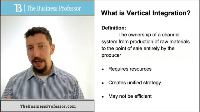 Video thumbnail for Marketing - Vertical Integration