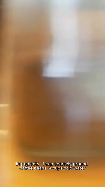 Video thumbnail for cold brew coffee recipe