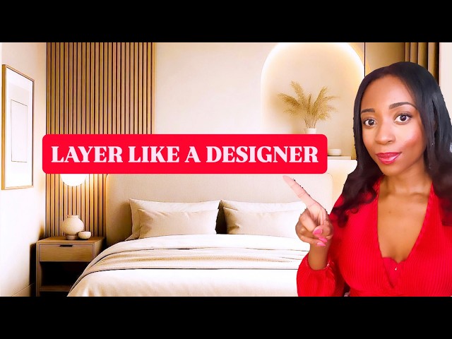 Video thumbnail for Mistakes to Avoid When Layering Bedroom Textures and Finishes | And How To Get It Right