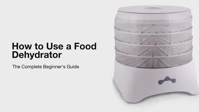 Video thumbnail for How to Use a Food Dehydrator for the First Time - A Comprehensive Guide