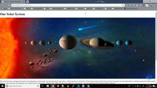 Video thumbnail for HTML   Adding Styles and Formatting HTML Elements