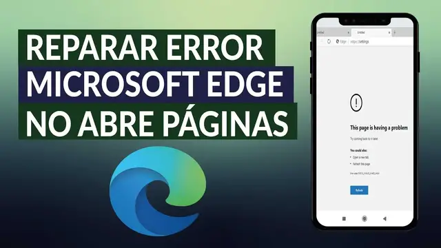 Video thumbnail for Cómo reparar el error MICROSOFT EDGE no abre páginas en Windows 10 - Rápido y fácil