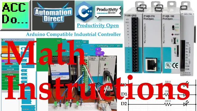 Video thumbnail for Productivity Open P1AM Industrial Arduino Math Instructions
