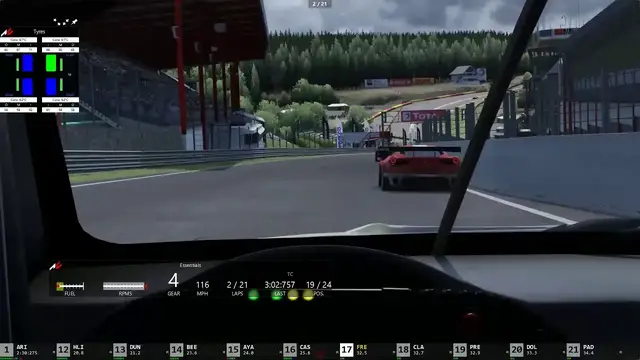 Video thumbnail for Assetto Corsa Spa GT3 racing
