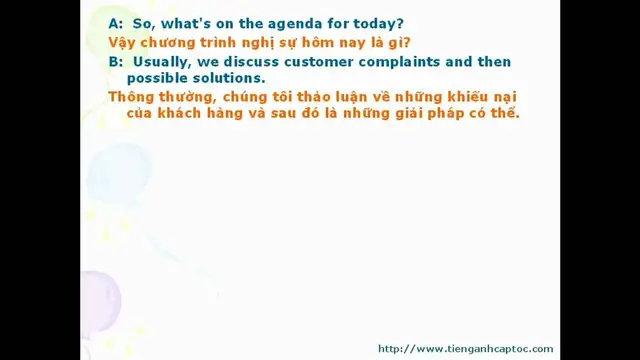 Video thumbnail for English For Office Staffs Unit 11 Dialogue 002