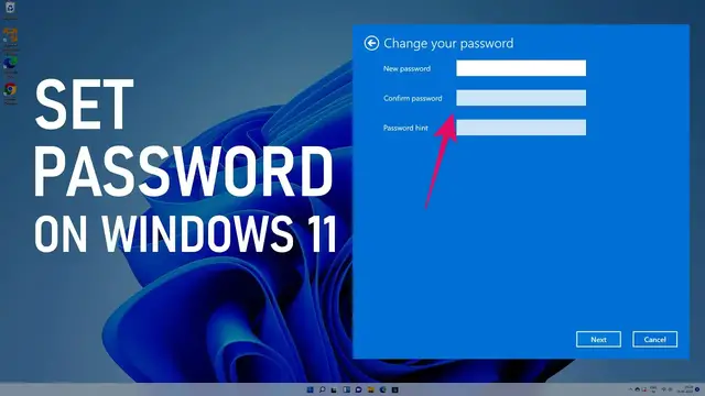 Video thumbnail for How To Set Password In Windows 11