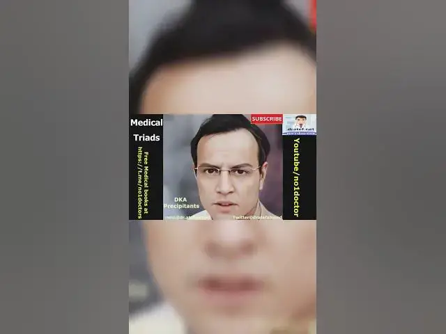 Video thumbnail for #dka #diabetes #ketoacidosis #surgery #MCQS #Mrcs#Medical #doctorstrange #doctorlife #frcs #dratef