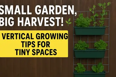'Video thumbnail for ๐ฟ Small Garden, Big Harvest! | Vertical Growing Tips for Tiny Spaces ๐ฑ'
