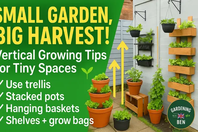 'Video thumbnail for 🌿 Small Garden, Big Harvest! | Vertical Growing Tips for Tiny Spaces 🌱'