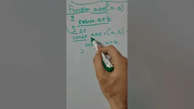 Video thumbnail for Why Every JavaScript Programmer in 2022-23 Should use Arrow Functions?? #shorts