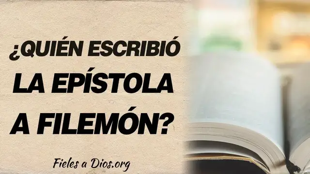 Video thumbnail for 🙏 ¿Quién escribió la epístola a Filemón? ¿De que trata? 🙏