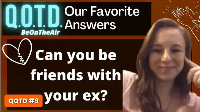 Video thumbnail for Fan Answers Question of The Day: Friends with Ex | Samantha can be friends sometimes! How about you?