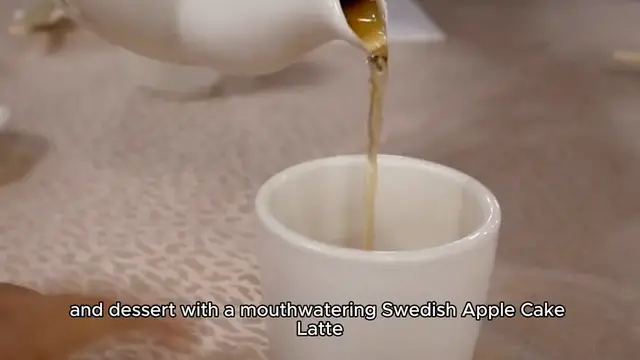 Video thumbnail for Swedish Apple Cake Latte