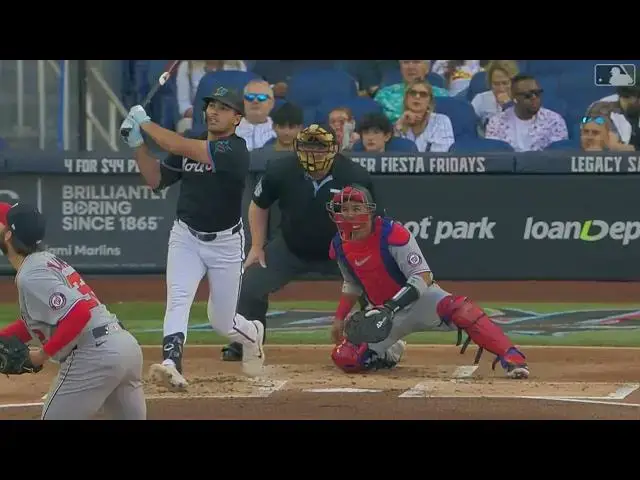 Video thumbnail for Matt Mervis SMACKS a Solo Home Run! | 4th HR of 2025 | Miami Marlins | 04/12/2025