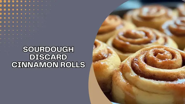 Video thumbnail for Sourdough Discard Cinnamon Rolls