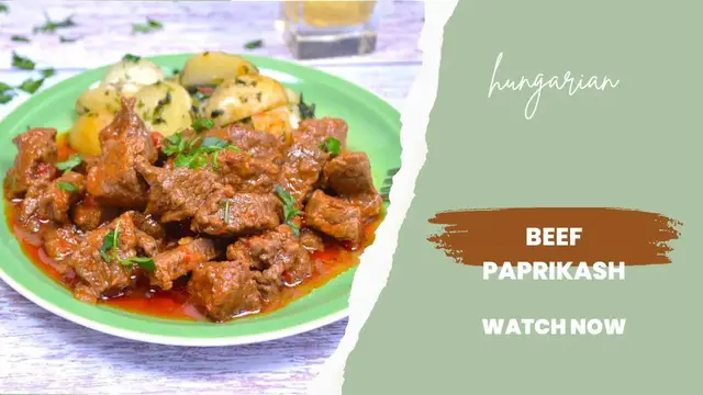'Video thumbnail for Hungarian Beef Paprikash: The Easiest & Best Recipe EVER!'